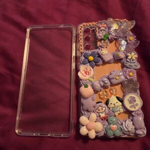 Decoden Decorative Phone Case with Clear Cover S20 FE